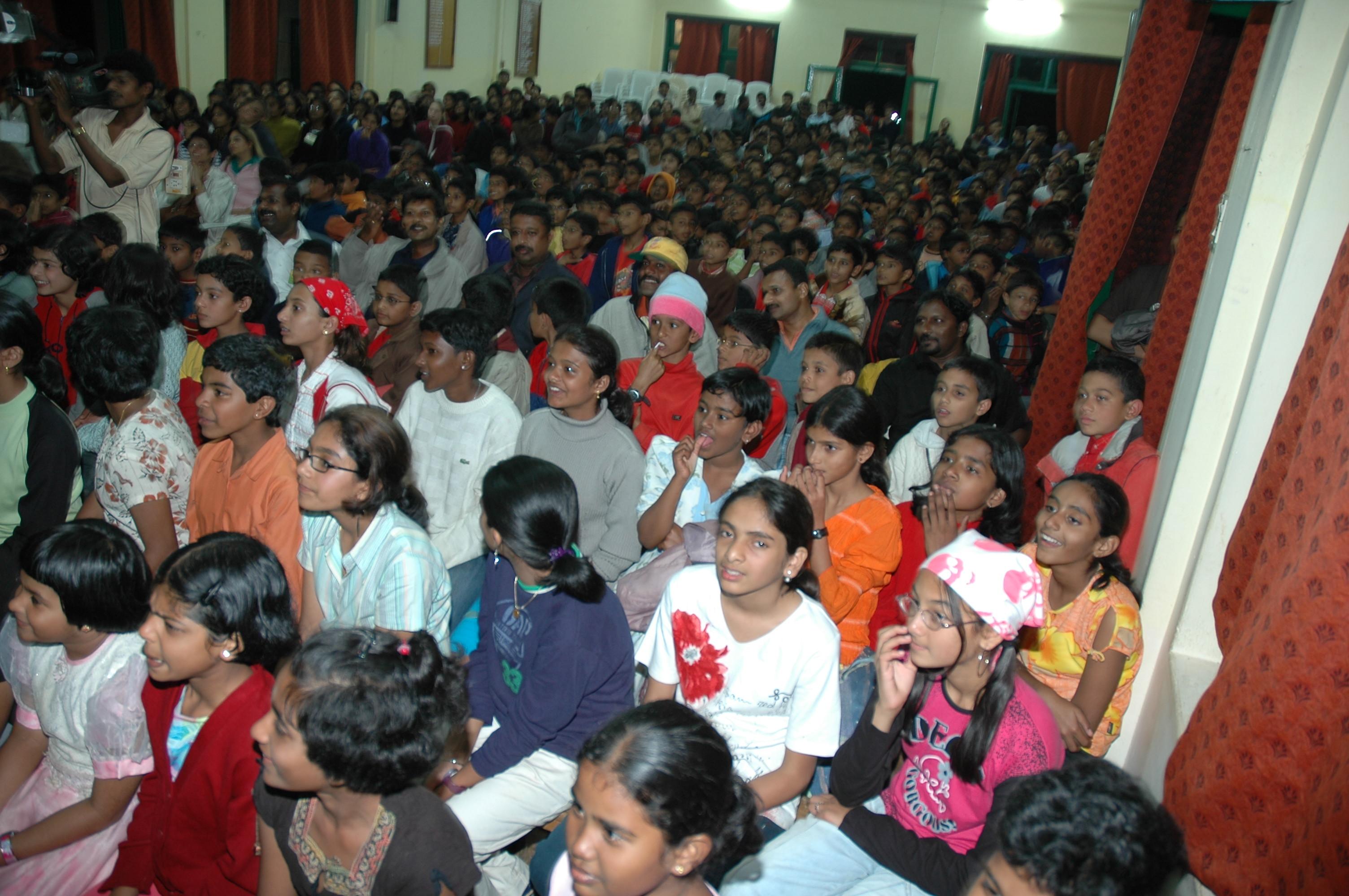 Breeden Hall Packed with enthusiastic Georgians for the OGA Quiz.