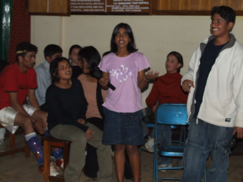 Karaoke for Present students