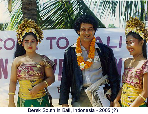 Derek South from Perth Australia - photo taken in Bali, Indonesia