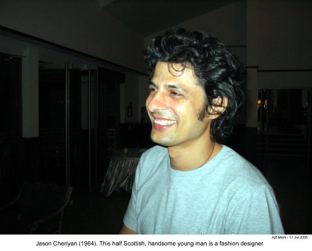 Jason Cheriyan at the Bangalore get together July 2005
