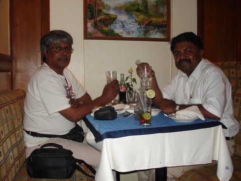 Ducky - Murali Babu in Mumbai with Anil Mani - Oct 2006