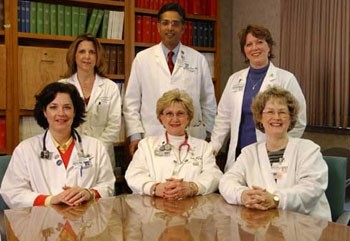 Vanderbilt_Univ Cardiothoracic surgery team with Dr Mathew Ninan Lung transplant surgeon.